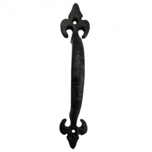 7 inch "Nethaniah" Antique Cast Iron Door and Cabinet Pull